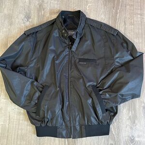 Members Only Black Jacket - Size 42